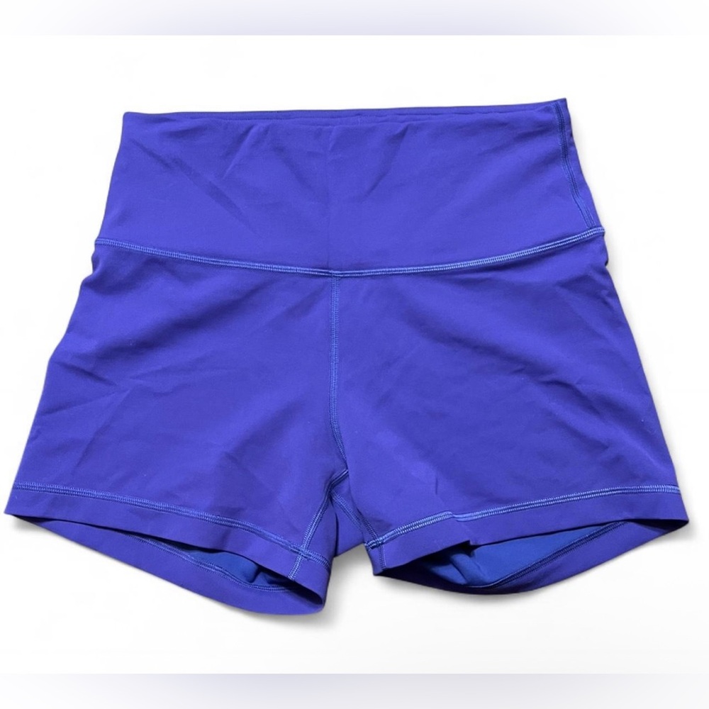 Lululemon Wunder Under Shorts in Atomic Purple